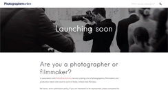 Desktop Screenshot of photographers-online.com